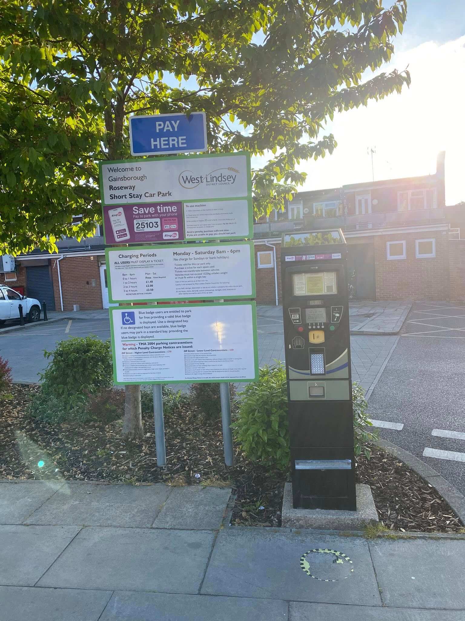 Roseway Car Park